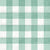 Faux Linen PRINTED Textured Gingham Mint Image
