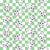 Friendly Halloween Ghosts on Green Checkerboard Image