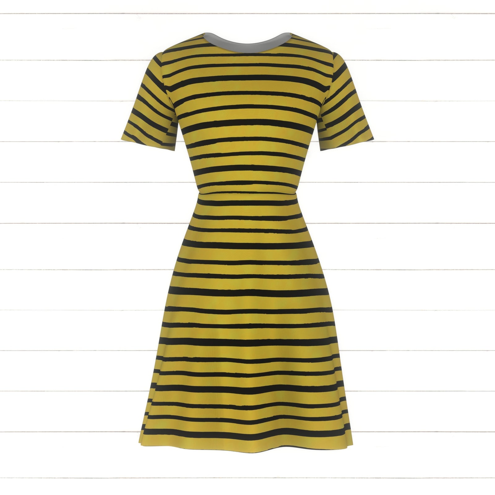 Back to School stripe Fabric, Raspberry Creek Fabrics, watermarked