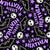 Little Heathen in Purple and Black Image
