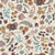 Vintage Blooms in Porcelain White - Floral Wallpaper - Aspen Rue Collection - Watercolor Florals - Cream White Image
