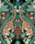 Jaguar Jungle Tile Jungle Tones Green Image