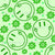 Middle Finger Smile Green Image