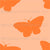 6th blender for Best friends collection butterflies pattern in orange and peach colors Image