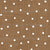 Faux Linen PRINTED Textured Dot Brown Image