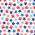 red white and blue / stars & paws Image
