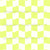 Bright Wavy Checker Watercolor in Neon Yellow Image