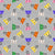 Paper Binder Clips on Gray Image