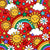 Sunshine and Rainbows in Red Image