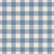Cadet Blue and Alabaster Off White Gingham Plaid Check Image