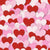 valentine's day - sweet hearts kitsch valentine large - cute romantic fabric Image