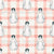 Pink Christmas Baby Penguin Plaid Image