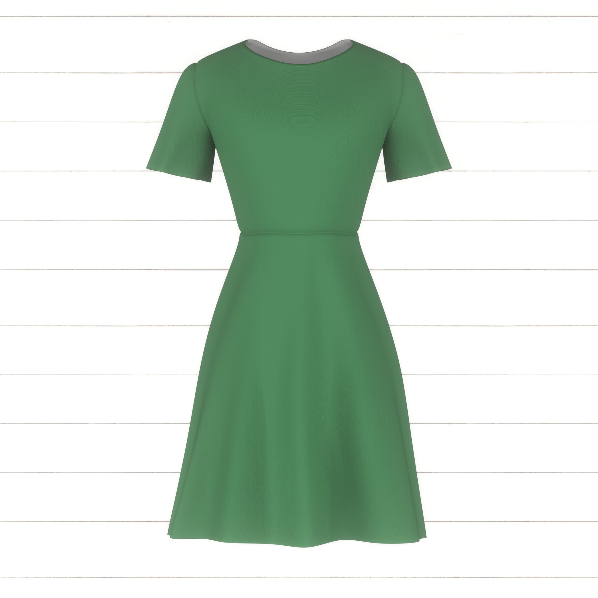 Shamrock Green Solid Color Preppy Green Plain Color // Golden Greens St  Patrick's Day