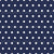 Patriotic Navy Blue and White Polka Dots Image