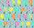Colorful Balloons, Hot Air Balloons, Kids Room, Blue Background Image