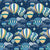 Hot-Air Balloon Fiesta Night Flight - Swallow Blue Image