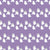 Cute Little White Ghosts Floating in Horizontal Stripes on a Soft Purple Background Image