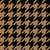 Houndstooth pattern, Black and Gold Image