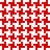 Houndstooth pattern, Red and White Image