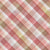 Cozy colorful tartan plaid, pink, brown,green Image