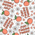 Just F-ing Peach Sarcastic Sweary Floral Image