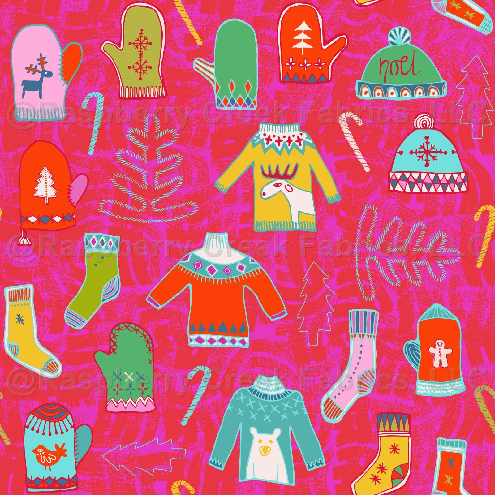 Color Pop Textured Winter Woollens
