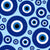 Evil Eye, Greek Eye, Turkish Eye, Mati, Nazar, Baby Blue Image