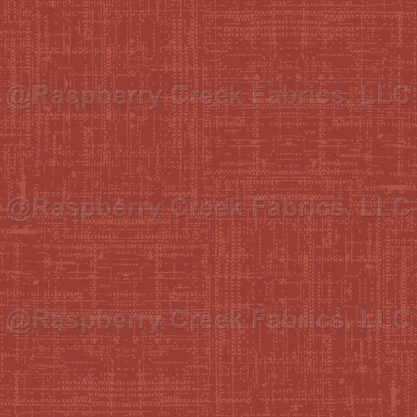 Distressed Linen Texture in Terracotta Red, Citrus Summer by DesignZiz ...