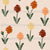 flowers, drawn with wavy brushstrokes from Earthy Tone Wavy Designs collection Image