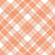 Diagonal Plaid in Orange Spice Image