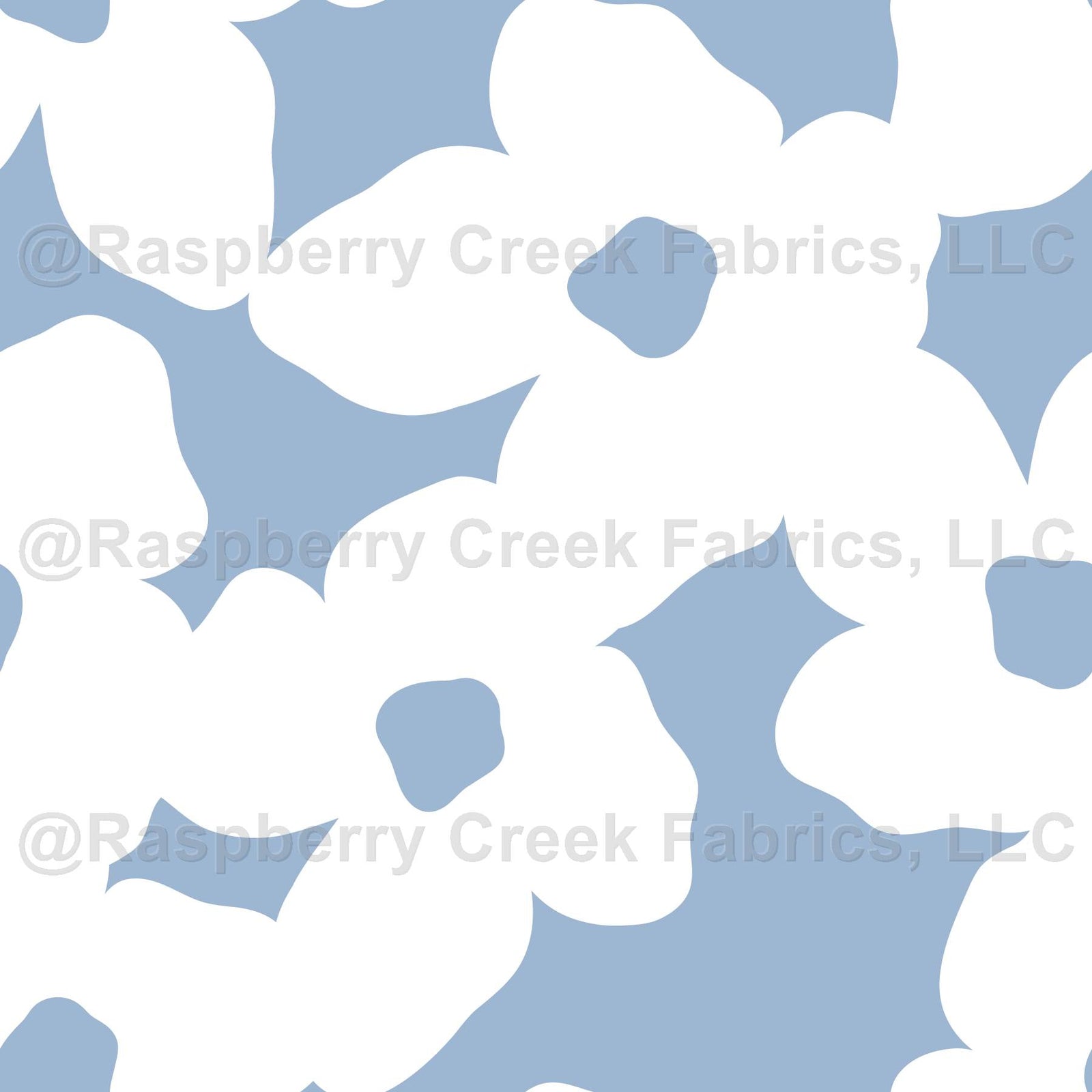 Selby (M) - White and Gray Blue Botanical Floral by Betty Louise Studio