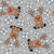 Red Nosed Reindeer and Peppermint Swirl Candies on Grey Image