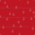 Tossed Christmas fir spruce trees wood forest monochrome lineart white on red. Wide spread subtle conifers.  Perfect for Quilting, Home Décor, or fun pieces of clothing. Fits Christmas, wood, cabin, hunting, nature, outdoor themes. Image