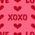 Hearts & XOXO On Pink | Monster Love Collection Image