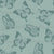 Aqua Blue Tonal Butterflies Image