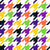 Halloween Houndstooth Image