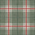 Christmas Faux Flannel Plaid Mistletoe Image