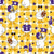 Silly Goose Football Purple and Yellow Gold Image