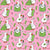 Silly Pickle Lover Goose in Pink Image