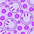 Middle Finger Smile Purple Image
