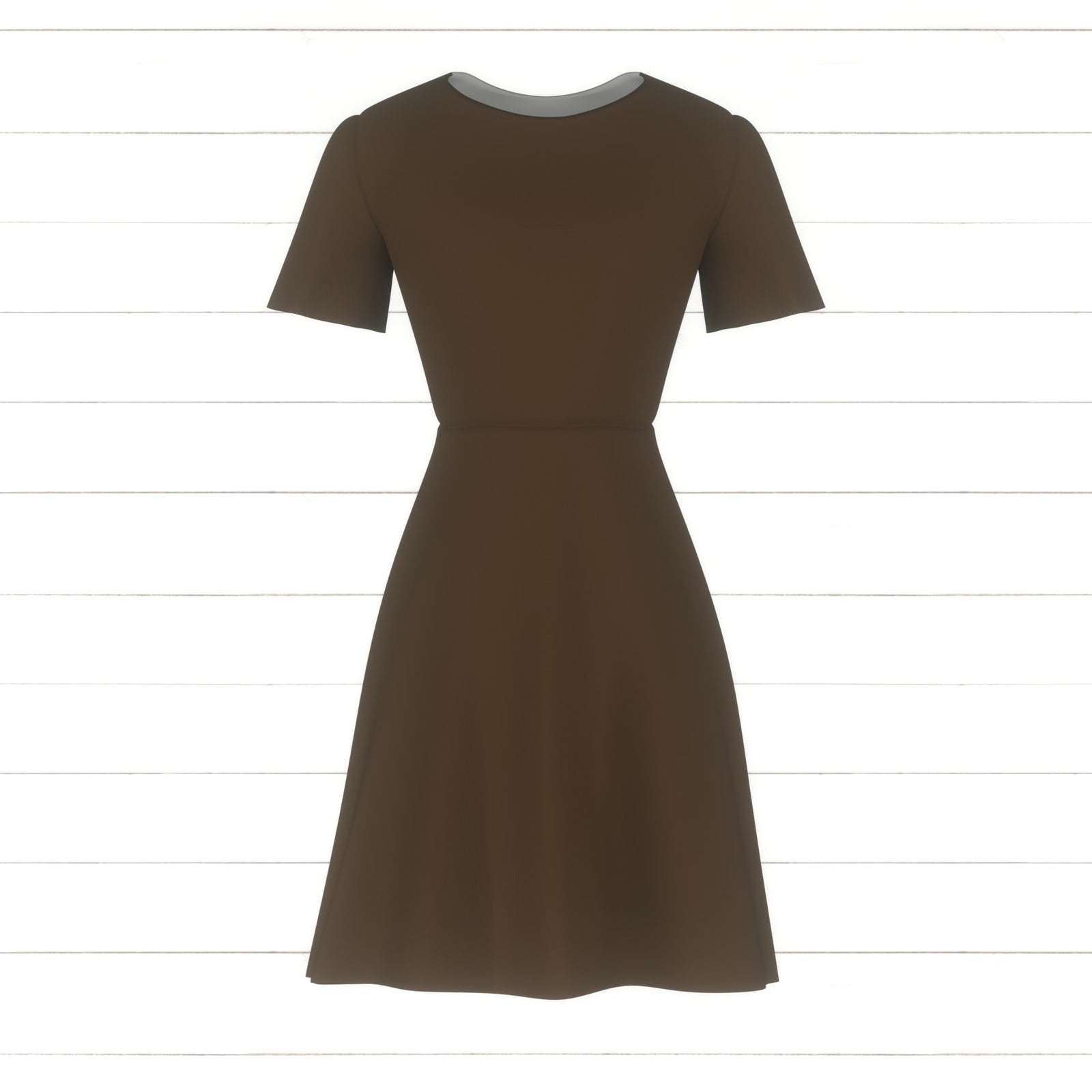 Coffee Brown {Solid Color} Neutral Brown Solid Colour Blender