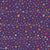 Moody Confetti Sprinkle Pattern on Plum Purple | Watercolor Party Dots in Orange, Pink, Dusty Teal | Treat Truck Summer Collection by Brayberry Design [Small Scale] Image