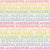 Rainbow Squiggle Stripes - Cream Image