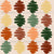 lines with texture arranged in a regular pattern from Earthy Tone Wavy Designs collection Image