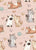 Kitty Love Cats Baby Pink Image