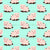 Cute Piglet, Piggies on Turquoise Image