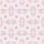 Scribbled pink off-white abstract mustache like cross foulard. For lovers of geometric shapes. Neutral and versatile pattern for a lot of projects like quilting, apparel, liners, pouches, table cloth, napkins, curtains you name it. Image