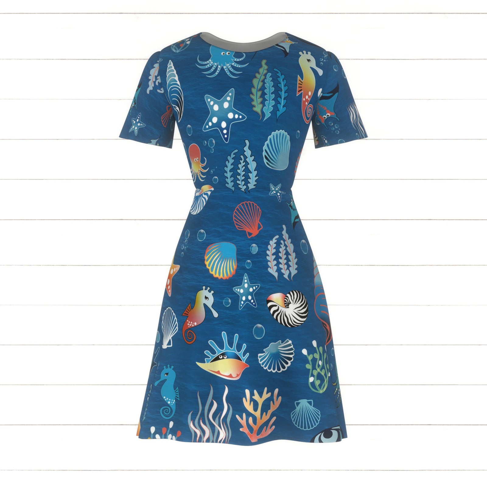 playful sea life – kids swimwear