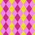 Argyle Pattern, Baby Pink Yellow Pink, Orange Stitching Image