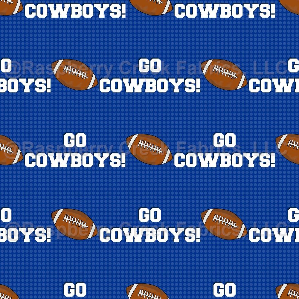 Tissu Flannel Carrés Dallas Cowboys NFL - Motifs équipe, Carrés 8.5x8.5 Pouces - Gris